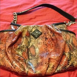 Simply Vera Wang pleated hobo purse